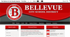 Desktop Screenshot of bellevueschools.org